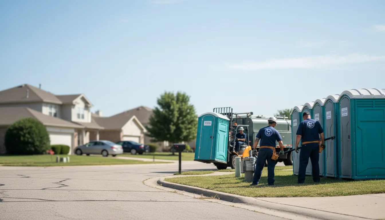 Porta Potty Rental in Reynolds, IL near me